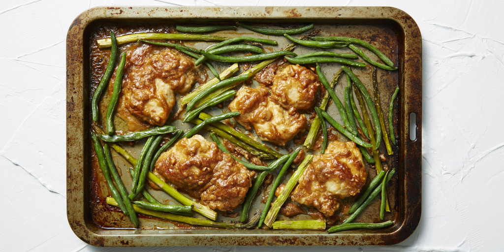 One-Pan Satay Chicken with Green Beans - I Quit Sugar