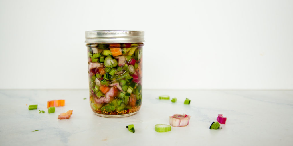 I Quit Sugar - Leftover Veggie Stem Pickle